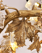 maple-leaf-brass-chandelier