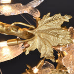 maple-leaf-brass-chandelier