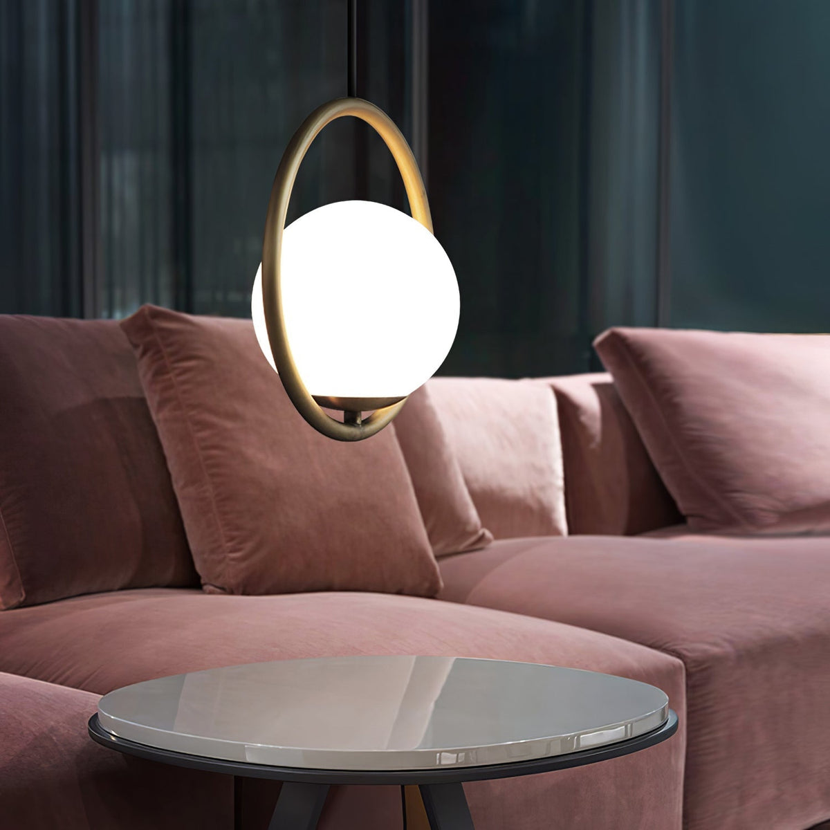 Mila Brass Pendant Lamp