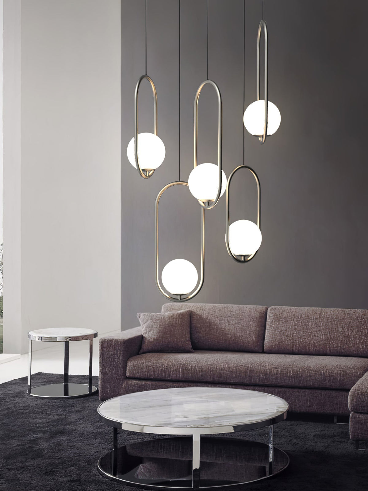 Mila Brass Pendant Lamp