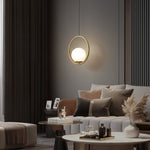 Mila Brass Pendant Lamp