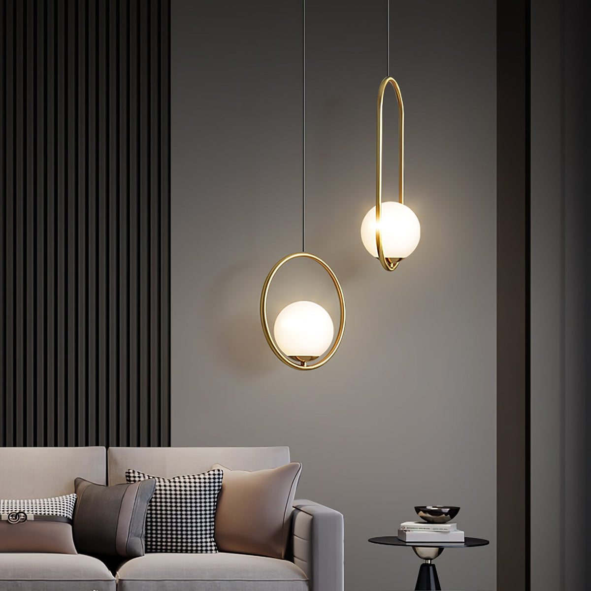Mila Brass Pendant Lamp