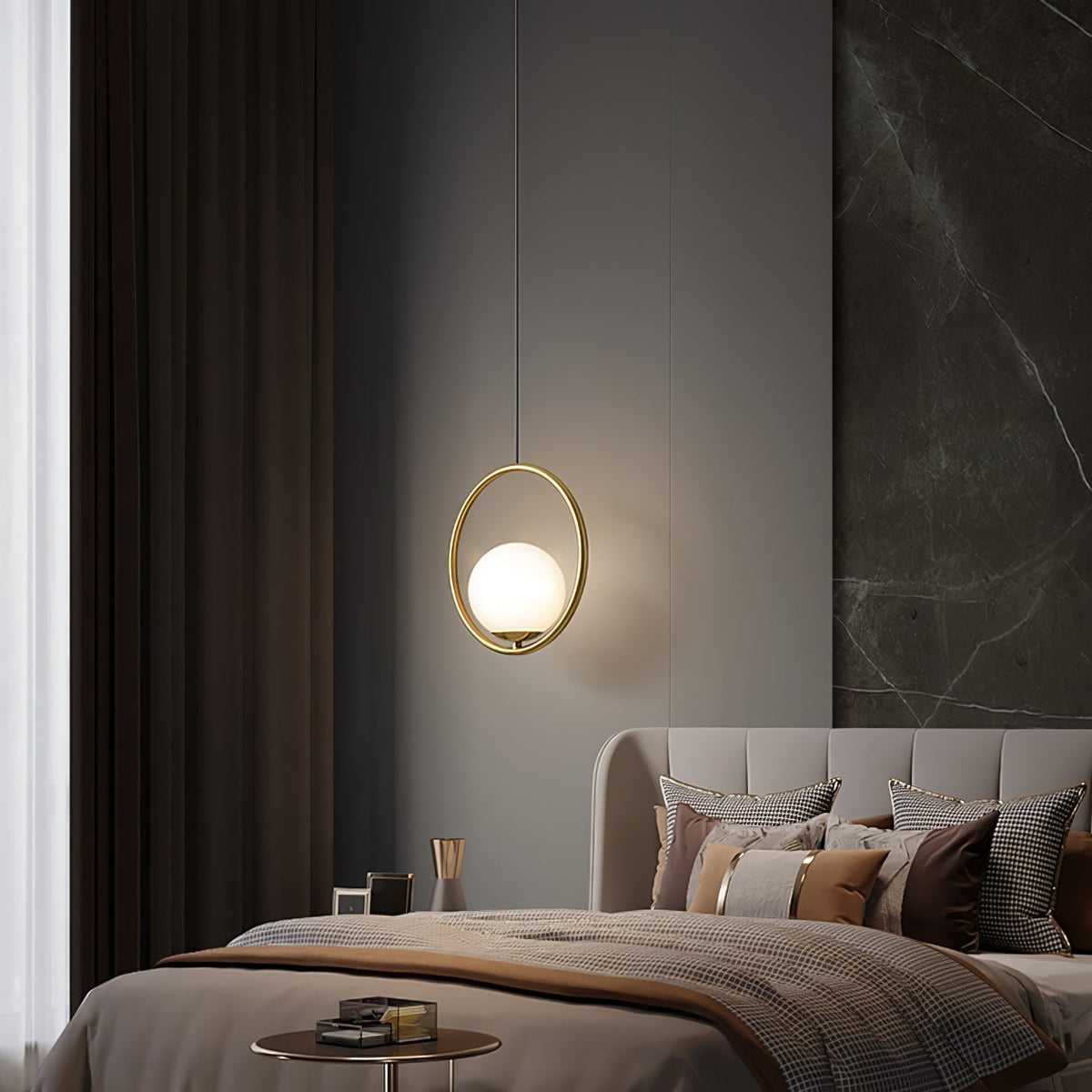 Mila Brass Pendant Lamp
