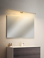 Minimalist Linear Plug In Wall Lamp