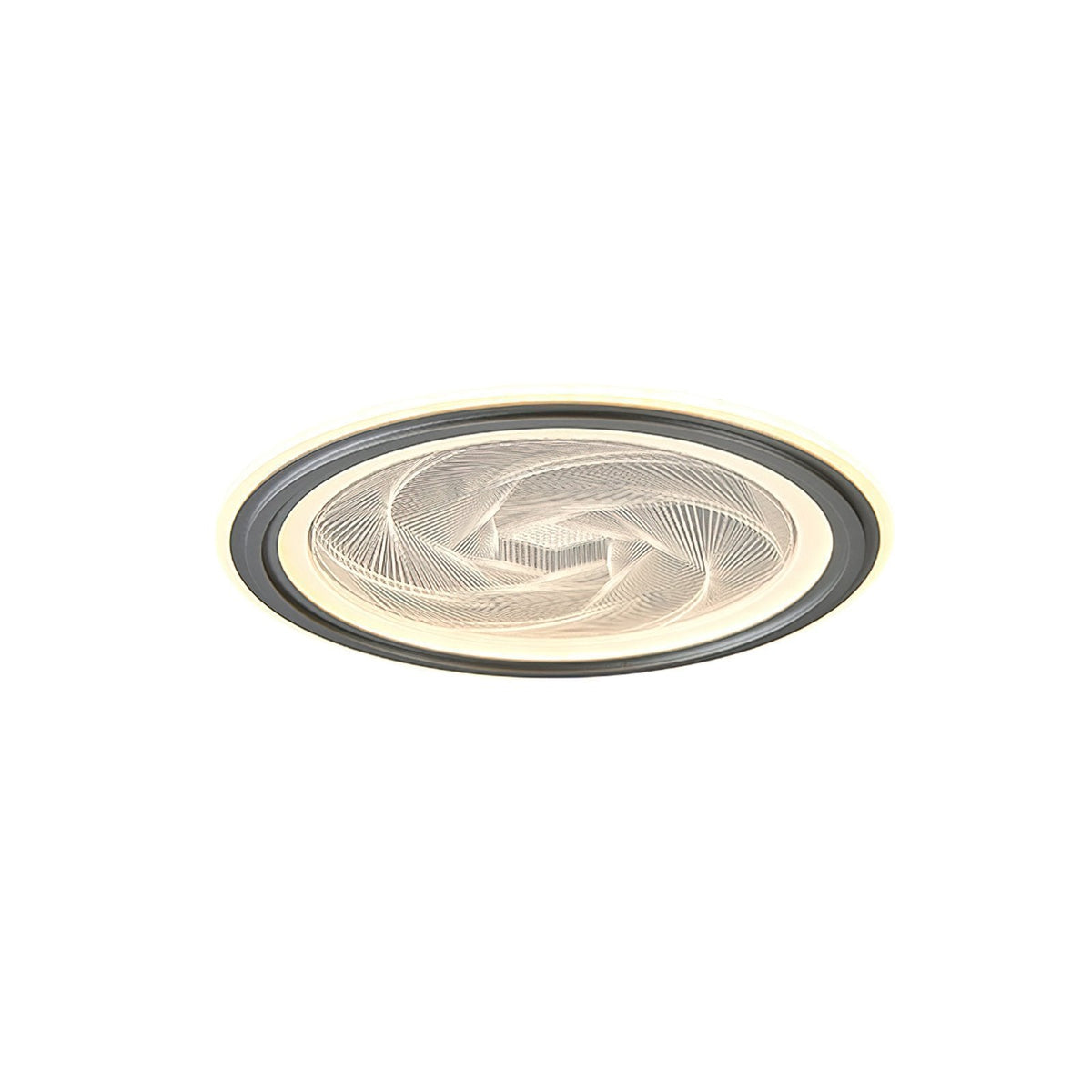 Minimalist Round LED Ceiling Light Modern Aluminum Fixture for Bedroom Living Room