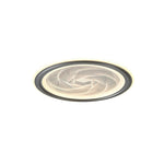 Minimalist Round LED Ceiling Light Modern Aluminum Fixture for Bedroom Living Room