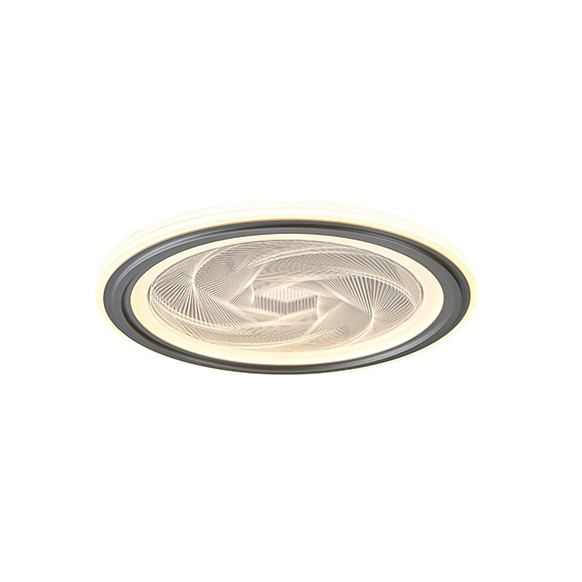 Minimalist Round LED Ceiling Light Modern Aluminum Fixture for Bedroom Living Room