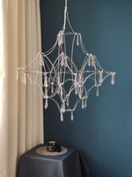 Mira Crystal Chandelier Modern LED Ceiling Light for Living Room & Hotel