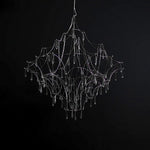Mira Crystal Chandelier Modern LED Ceiling Light for Living Room & Hotel