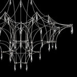 Mira Crystal Chandelier Modern LED Ceiling Light for Living Room & Hotel