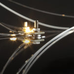 Mira Crystal Chandelier Modern LED Ceiling Light for Living Room & Hotel