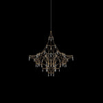 Mira Crystal Chandelier Modern LED Ceiling Light for Living Room & Hotel