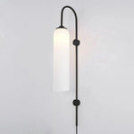 Modern Glass Plug In Wall Lamp