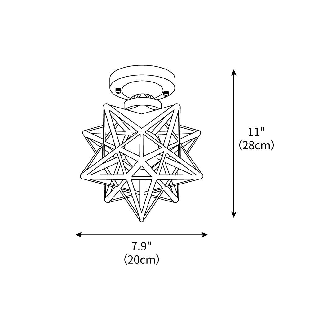 moravian-star-brass-ceiling-light