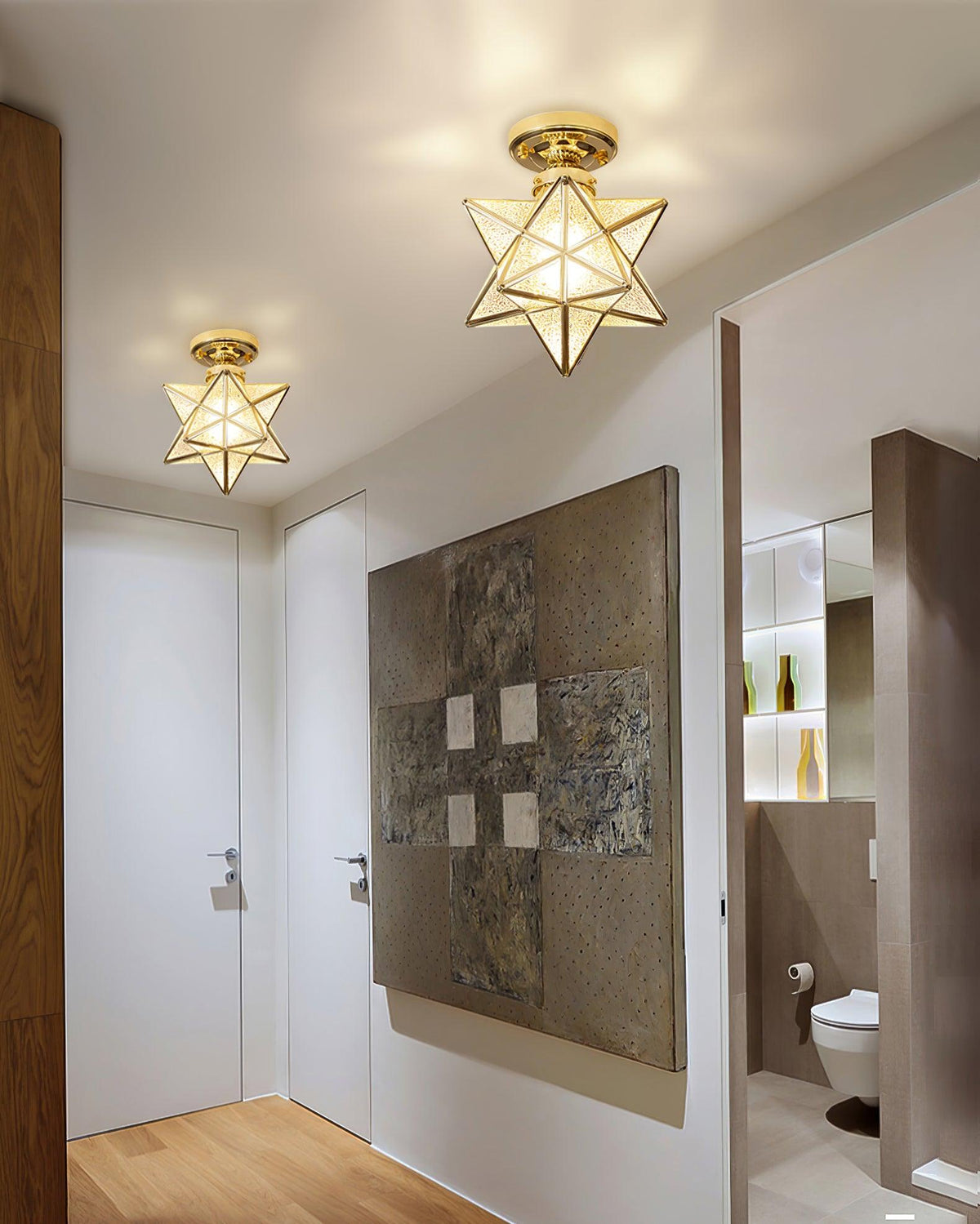 moravian-star-brass-ceiling-light