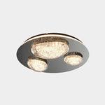 Modern LED Ceiling Light Luxury Acrylic Metal Flush Mount for Living Room Bedroom