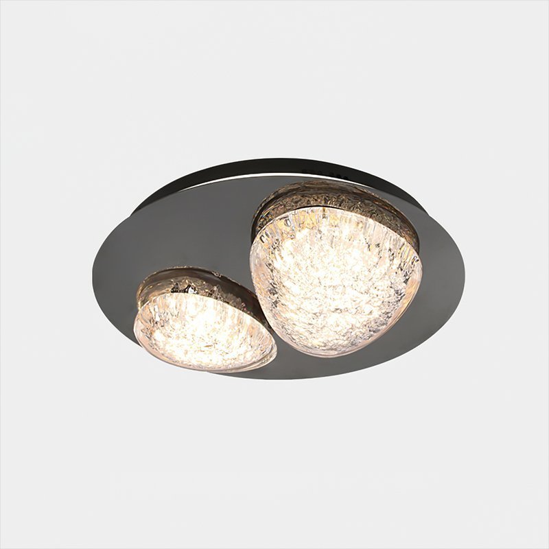 Modern LED Ceiling Light Luxury Acrylic Metal Flush Mount for Living Room Bedroom