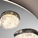 Modern LED Ceiling Light Luxury Acrylic Metal Flush Mount for Living Room Bedroom