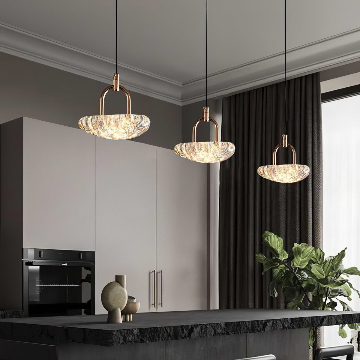 Modern LED Pendant Light Luxury Chandelier for Dining Room