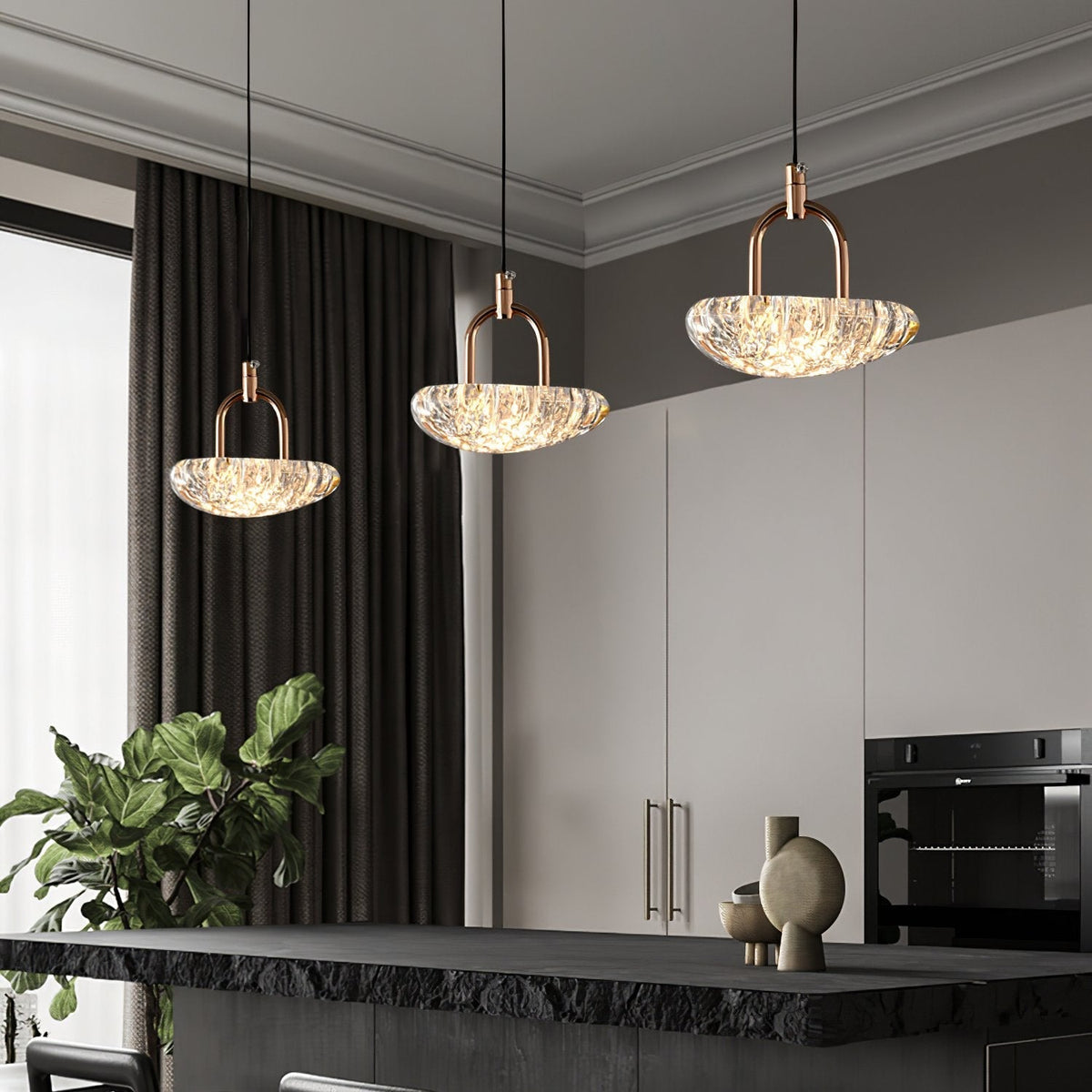 Modern LED Pendant Light Luxury Chandelier for Dining Room