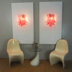 Vintage Murano Red Wall Lights