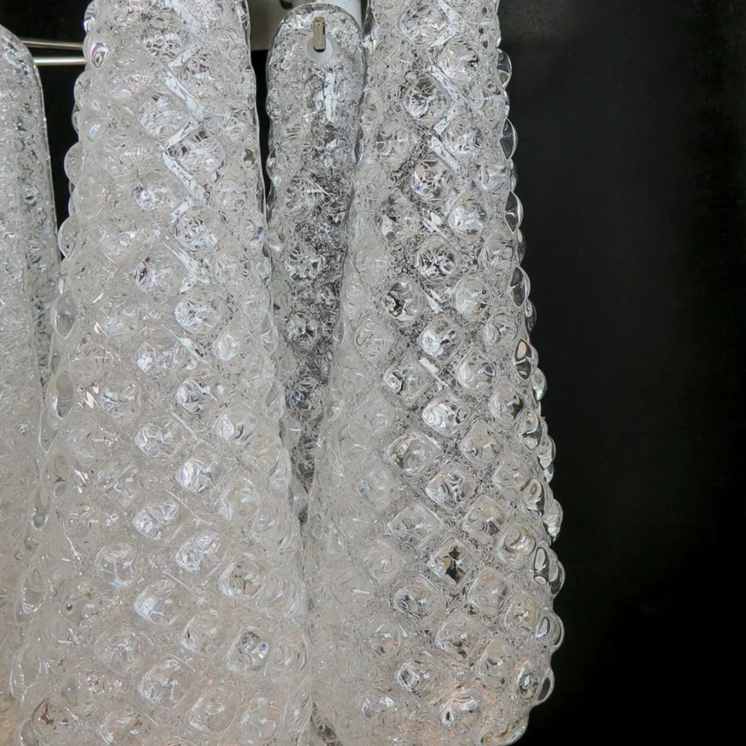 Murano Petals White Wall Light