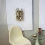 Murano Poliedri Smoked Glass Wall Sconces