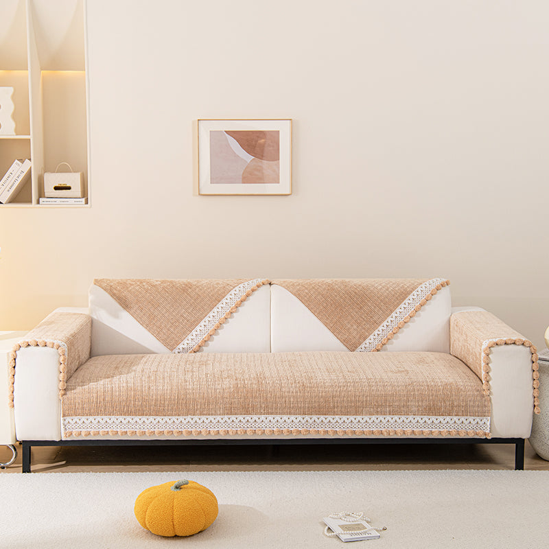 TheCarGoods Cozy Chenille Boho Sofa Cover