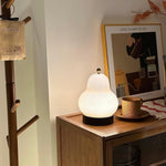 Pear Built In Battery Table Lamp