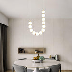 Pearl Necklace Chandelier