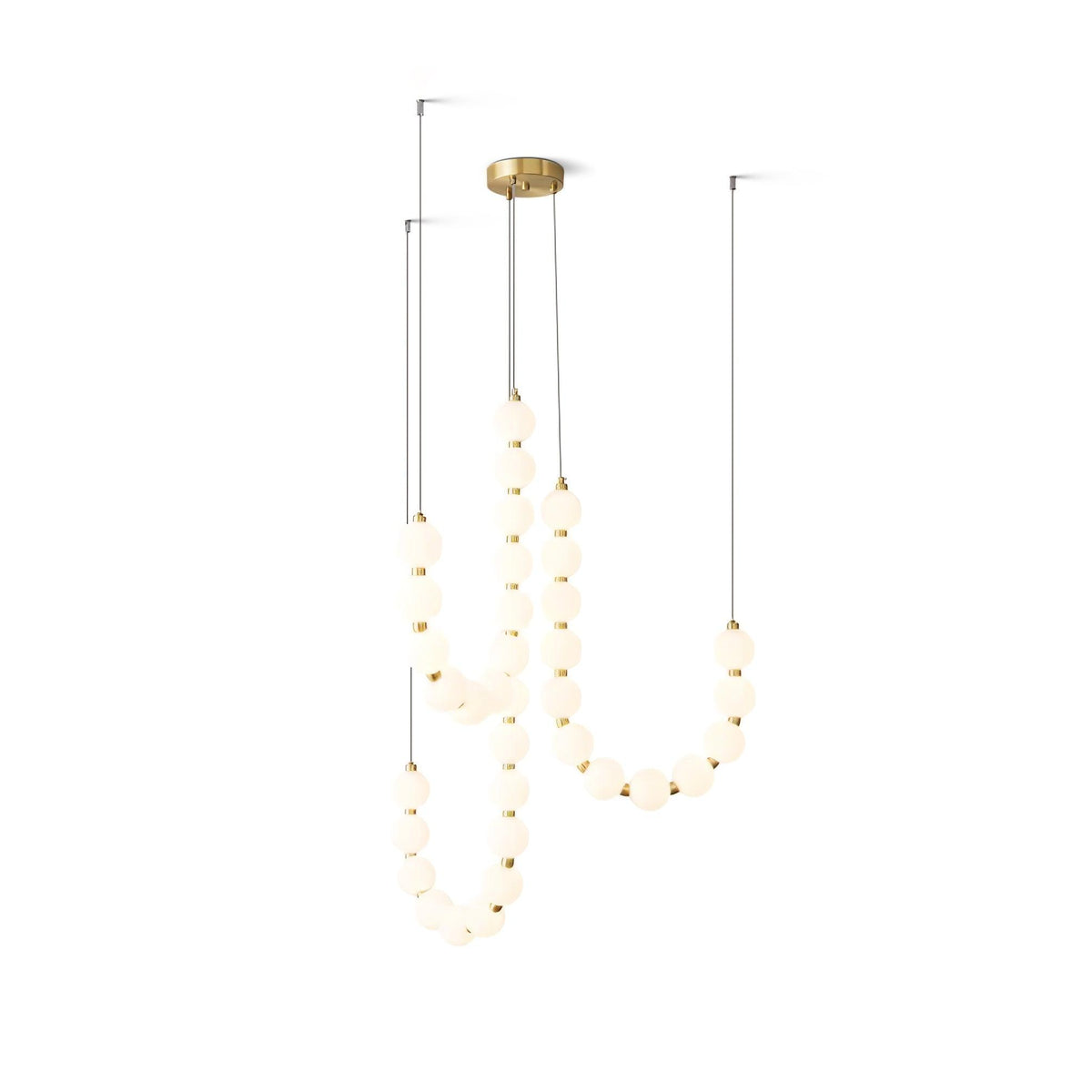 Pearl Necklace Chandelier
