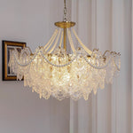 Pearls Glass Chandelier