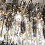 Modern Crystal Chandelier Luxury Gold Finish for Living Room Dining Room