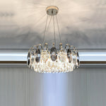 Modern Crystal Chandelier Luxury Gold Finish for Living Room Dining Room