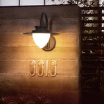Pine Cone Outdoor Wall Light – IP65 Wet-Rated Iron Sconce for Patio, Porch & Entryway