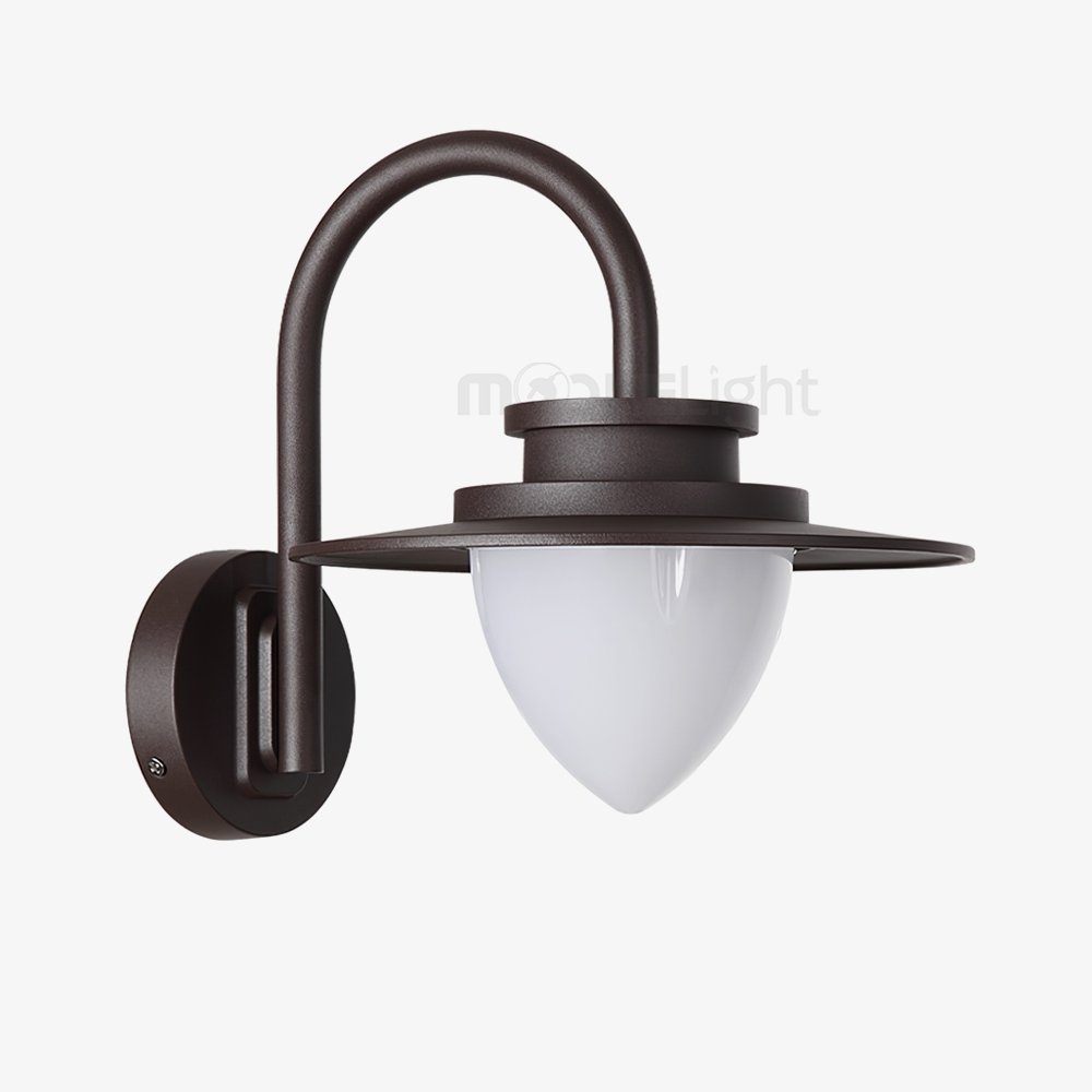 Pine Cone Outdoor Wall Light – IP65 Wet-Rated Iron Sconce for Patio, Porch & Entryway