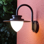 Pine Cone Outdoor Wall Light – IP65 Wet-Rated Iron Sconce for Patio, Porch & Entryway