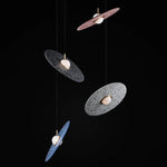 Luxury Terrazzo Pendant Light Modern LED Hanging Lamp for Dining Room & Kitchen Island
