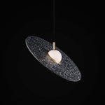 Luxury Terrazzo Pendant Light Modern LED Hanging Lamp for Dining Room & Kitchen Island