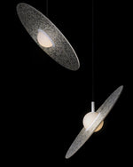Luxury Terrazzo Pendant Light Modern LED Hanging Lamp for Dining Room & Kitchen Island