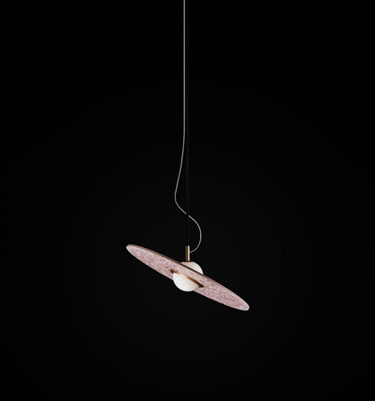 Luxury Terrazzo Pendant Light Modern LED Hanging Lamp for Dining Room & Kitchen Island