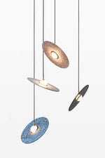 Luxury Terrazzo Pendant Light Modern LED Hanging Lamp for Dining Room & Kitchen Island