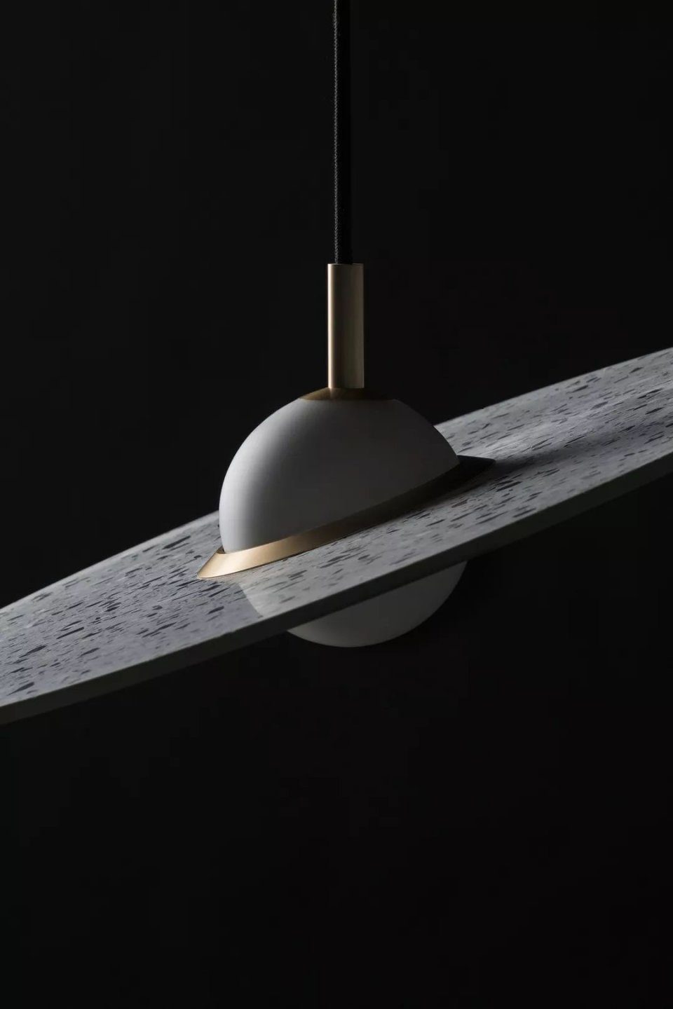 Luxury Terrazzo Pendant Light Modern LED Hanging Lamp for Dining Room & Kitchen Island
