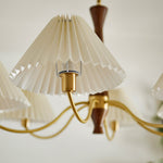 Pleated Chandelier