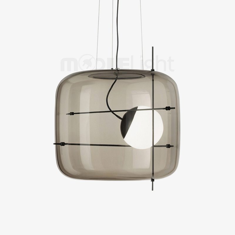 Plot Pendant Light - Modern Glass Ceiling Lamp for Living Room & Bedroom