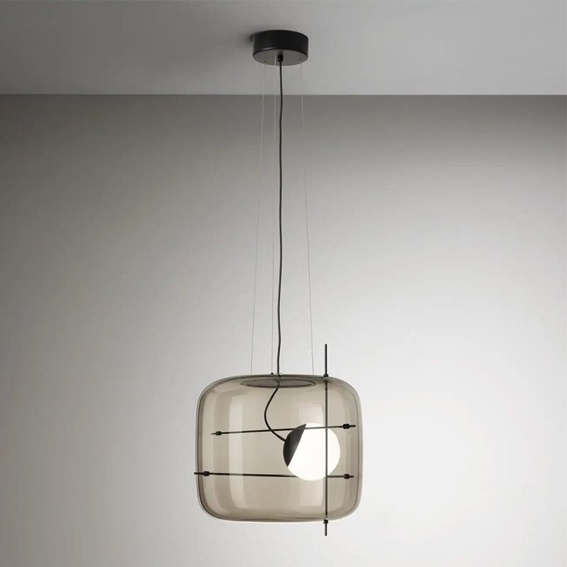Plot Pendant Light - Modern Glass Ceiling Lamp for Living Room & Bedroom