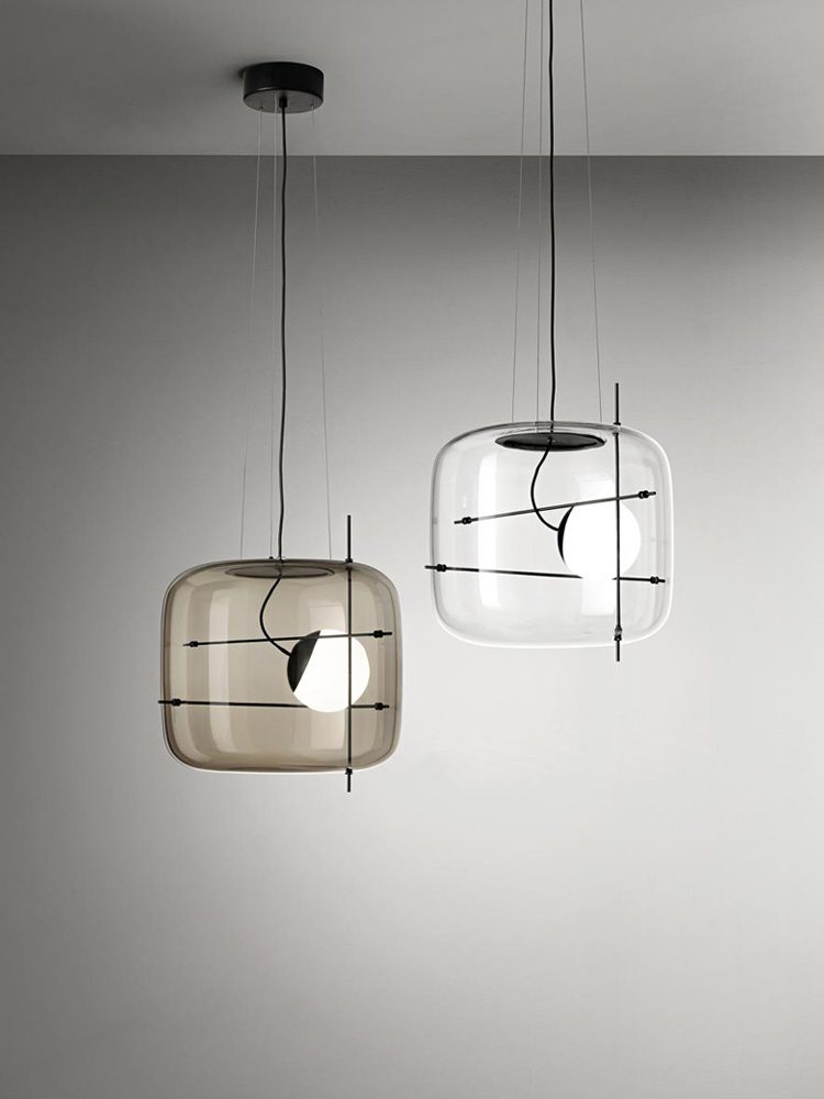 Plot Pendant Light - Modern Glass Ceiling Lamp for Living Room & Bedroom