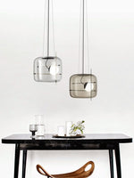 Plot Pendant Light - Modern Glass Ceiling Lamp for Living Room & Bedroom