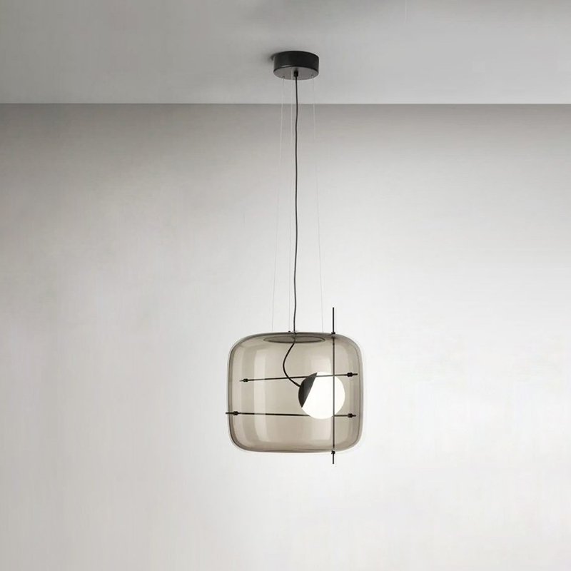 Plot Pendant Light - Modern Glass Ceiling Lamp for Living Room & Bedroom