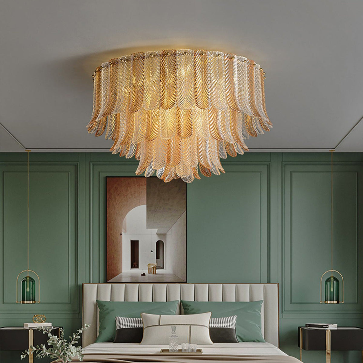 plume-glass-ceiling-light